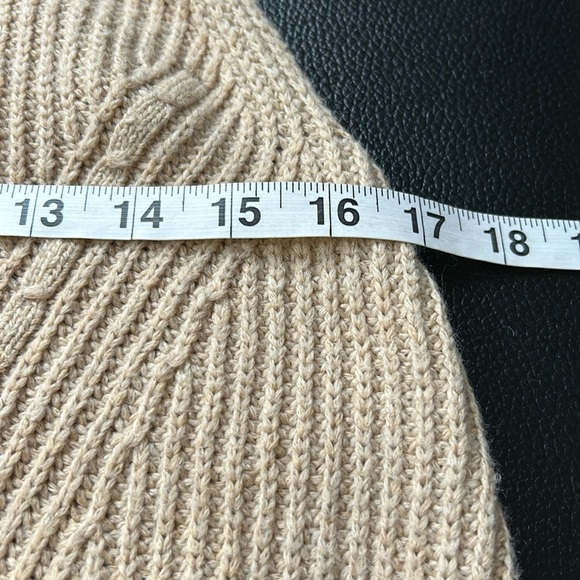 Anthropologie Angel Of The North Turtleneck Sweater Tank Tunic Split Hem XS - Picture 11 of 13